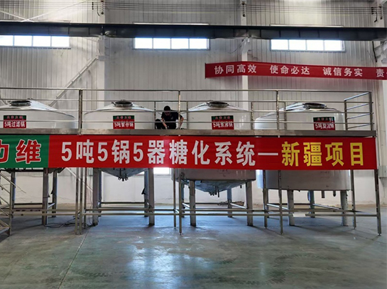 仙居精酿啤酒设备厂—5吨精酿啤酒设备—新疆项目